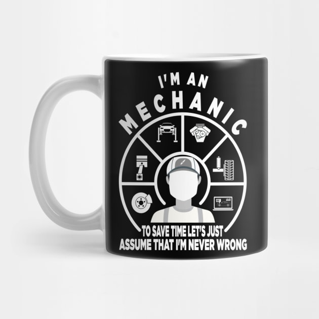 Mechanic Car Mechanic Profession Mechanical by Monstershirts